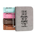 For We Live by Faith Not Sight - 2 Corinthians 5-7 - Bible Book Cover