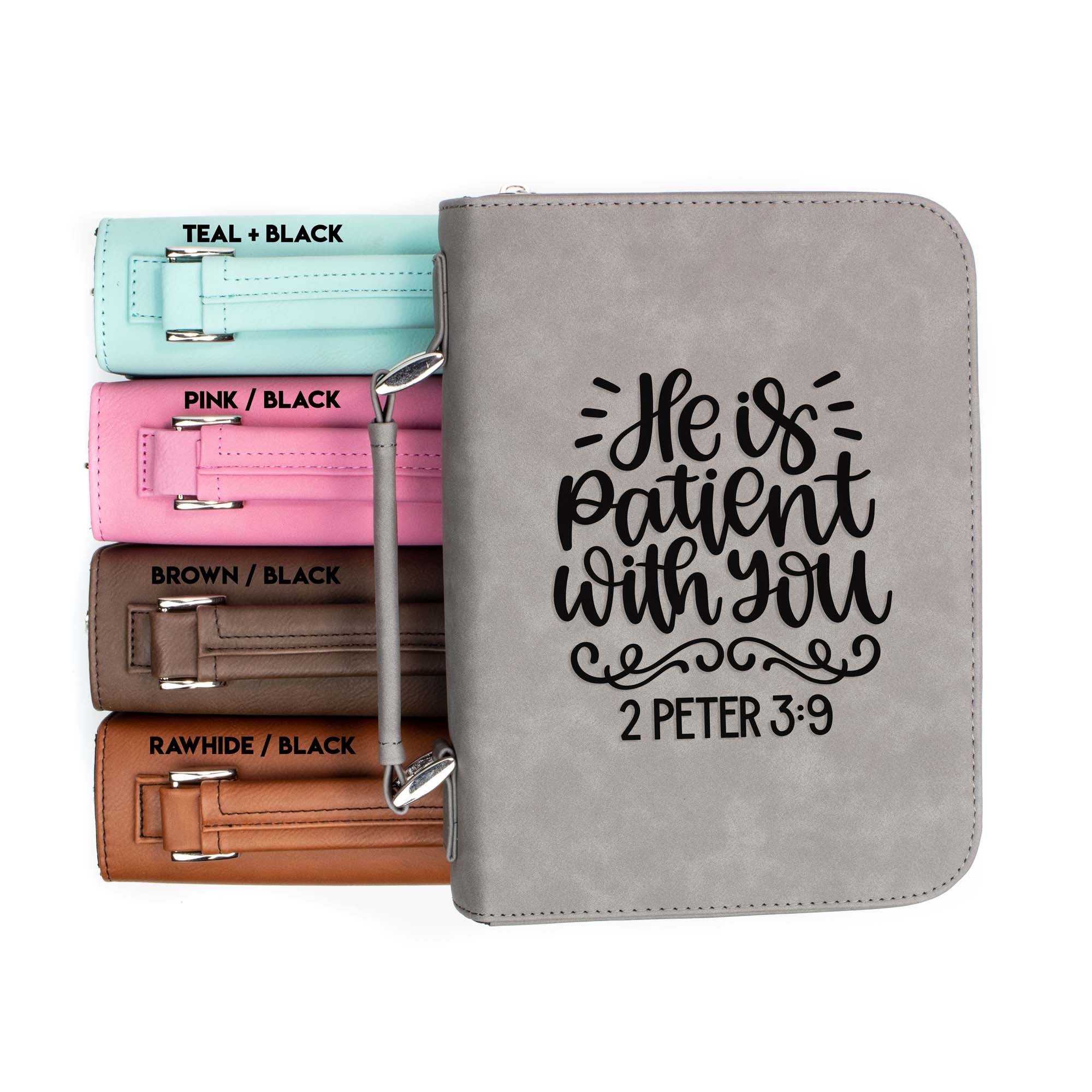 He is Patient with You - 2 Peter 3-9 - Bible Book Cover