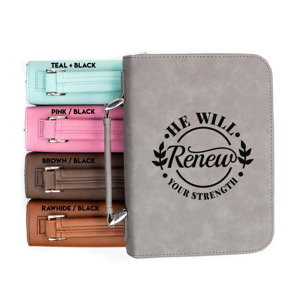 He Will Renew Your Strength - Bible Book Cover