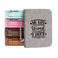 In His Word I Hope - Psalm 130-5 - Bible Book Cover