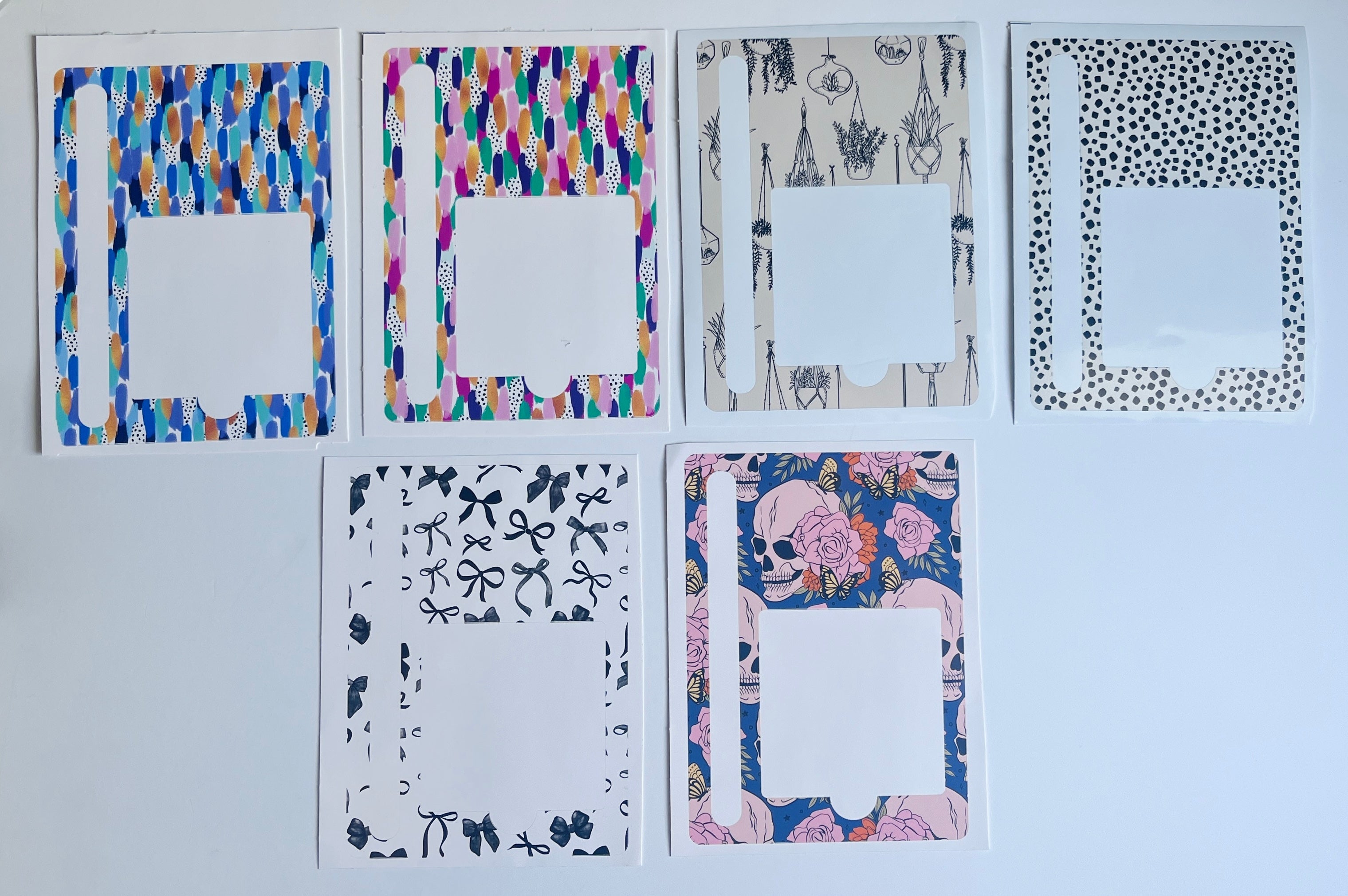 Custom Post it note Holder with Glitter Pen