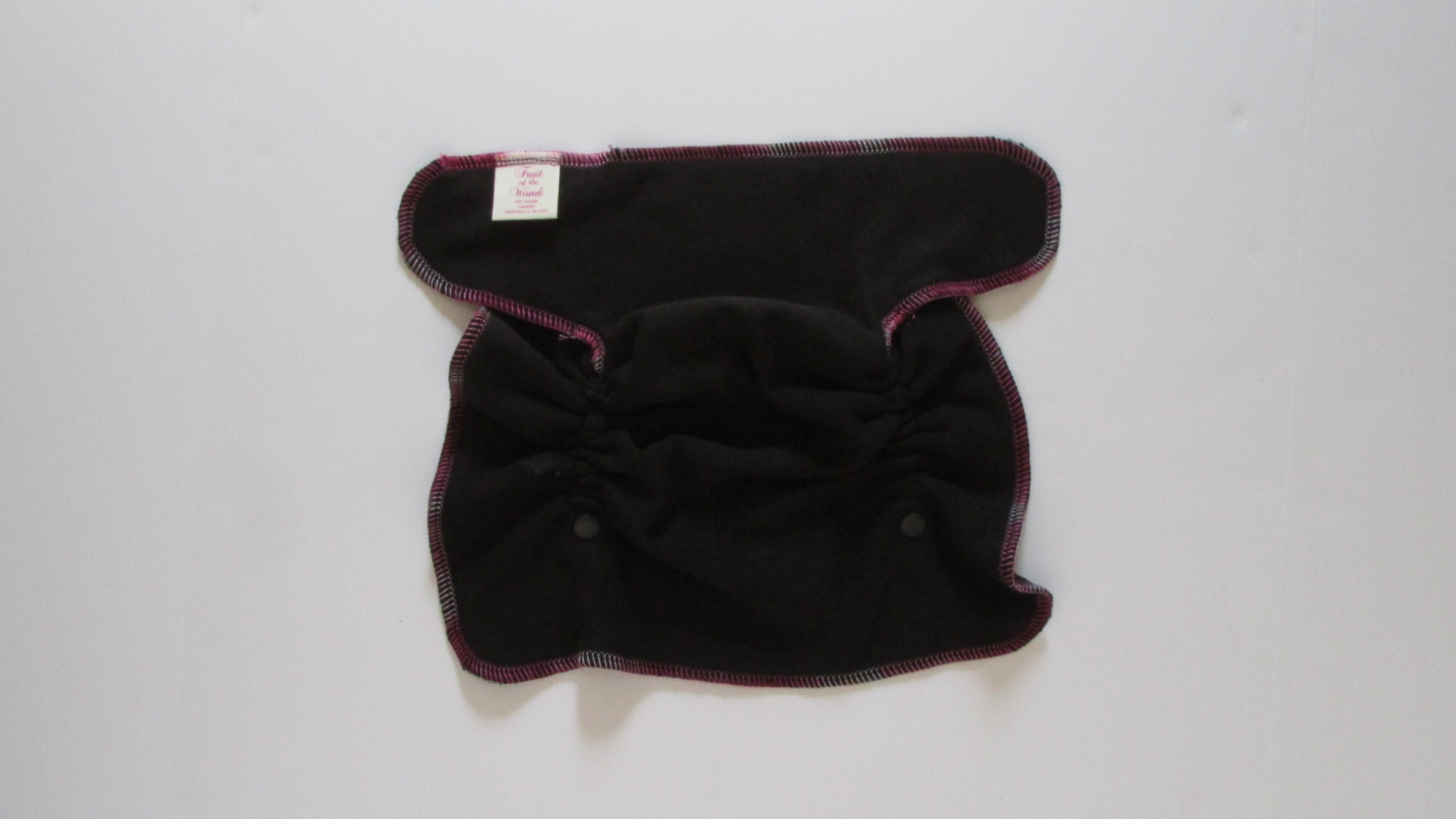 Black Flex-Fit Winged Perfect fit Preflat (WPFP)