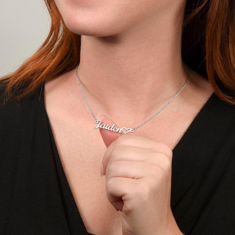 Custom Recovery Name Necklace |  Inspiring Sobriety | Don't Look Back, You're Not Going That Way